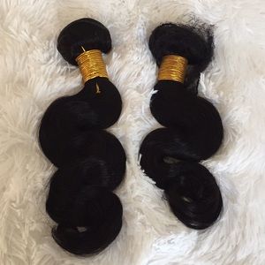 SALE-New- 💯% (2) Brazilian Virgin Hair Body Wave